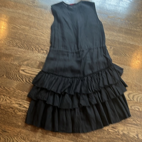 Martin Grand black 100% linen dress - Picture 4 of 4